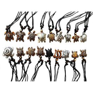 Fashion Cute Medallion Symbol Mascot Amulet Pendant Necklace Sets with Adjustabl